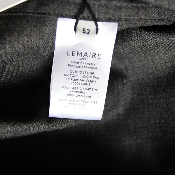 BNWT SS25 LEMAIRE LIGHT TAILORED OVERSHIRT 52 - Picture 10 of 13